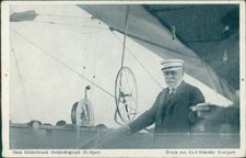 Ansichtskarte Zeppelin Landung