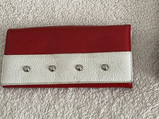 Original MCM Damen Geldbörse Geldbeutel Brieftasche Portmonee Saffiano Leather