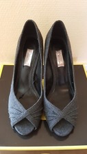 Neue Zara Peeptoe Grau Gr. 37