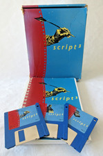 SCRIPT 3 Software für ATARI ST Floppy Disk 3 original Disketten und Handbuch rar