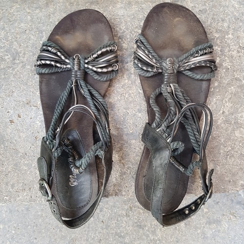 Mustang damen sandalen vintage - sandalen,