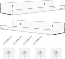 Schwebendes wandregal 2er - wandregal, set