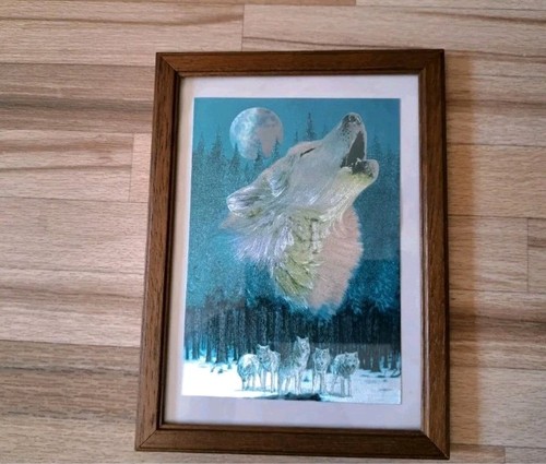 Heulender weißer wolf silber - heulender,
