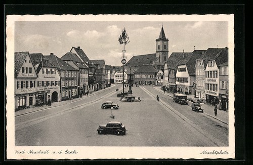 Bad neustadt d saale - ak,