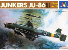 Italeri Nr.: 120 , Junkers Ju 86 E-2 vintage 1980 -AR-