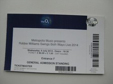 ROBBIE WILLIAMS  LONDON