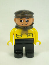 Lego Duplo 1 x Figur Eisenbahn Lokführer Intellilok Gelb