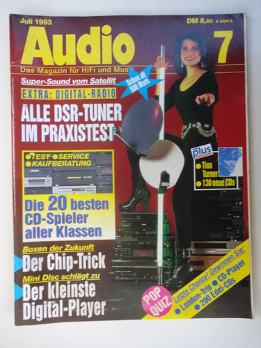 Audio monitor studio 6 - audio, 7/93,