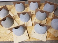 10 Mehlschwalben Nester