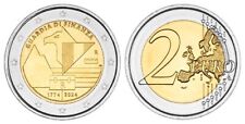 ITALIEN 2 EURO 2024 FINANZPOLIZEI (GUARDIA DI FINANZA) bankfrisch
