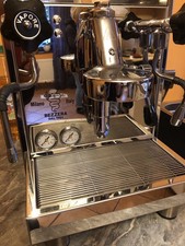 bezzera magica S mit Drehventilen und Kaffeemühle Rancilio Rocky