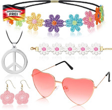 Hippie kostüm damen mit - hippie,