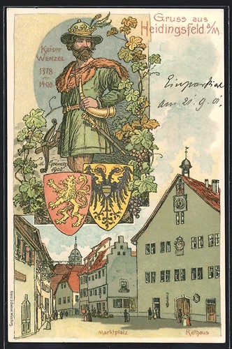 Lithographie heidingsfeld - lithographie,