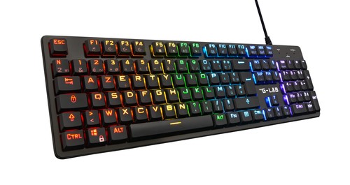 Kabelgebundene rgb tastatur - kabelgebundene, rgb-tastatur