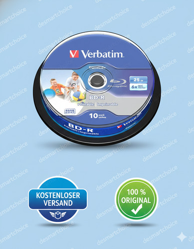 Verbatim 25gb 10er - bd-r, 10er-pack