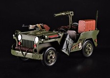 Blechmodell militär jeep - ,