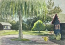 Impressionist Baum im