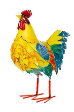 Schöne Metall Figuren Henne