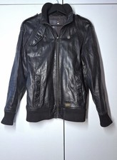 Lederjacke von G-STAR RAW Gr. M Schwarz