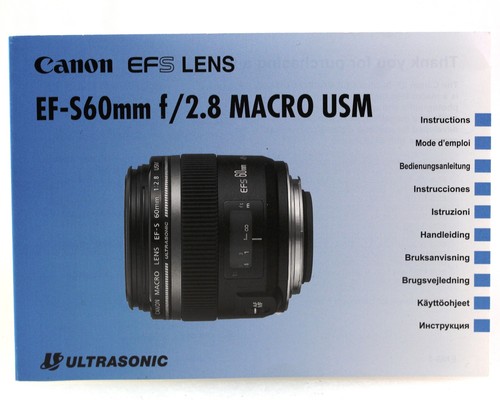Bedienungsanleitung canon efs - canon,