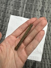 Vintage Krawattenklammer Messing Retro Krawatte Clip