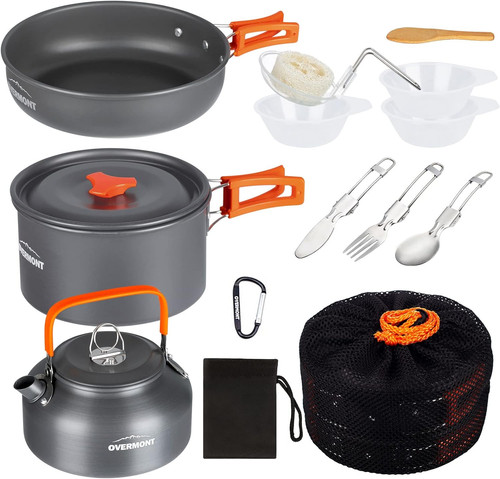 Overmont camping kochgeschirr - overmont,