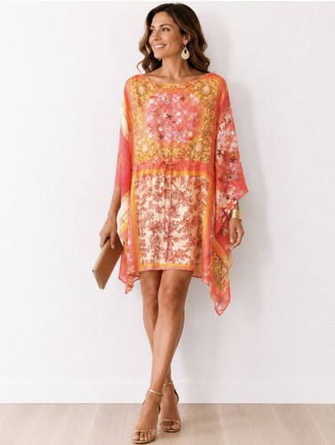 Edle blumarine seidentunika - edle, im