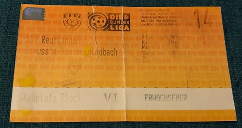 Sammel ticket ssv - ticket, reutlingen