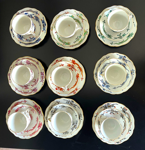 Meissen kaffee mokka gedecke - kaffee/mokka,