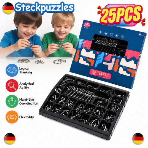 Stück metall puzzle - 25,
