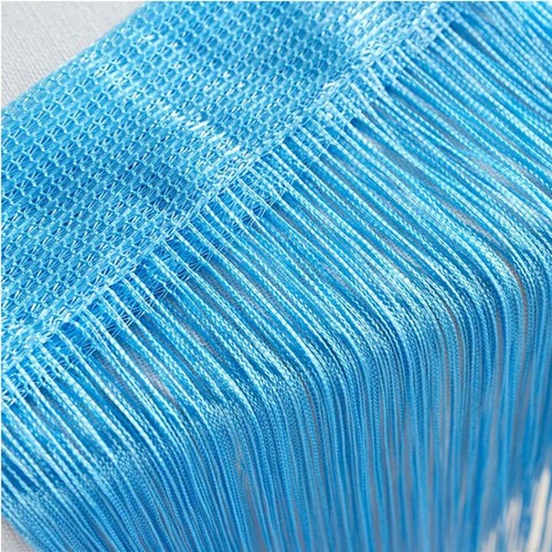 Blaue vorhang fadenvorhang - blaue,