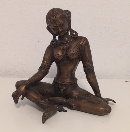 Indische bronzefigur abbildung - bronzefigur,