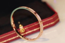 Sterling Silver Bracelet Rose