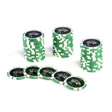 Poker chips wert grün - 50, poker-chips
