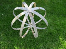 Ring Faßring Faßreifen Kugel aus Eisenringen ca. 61  cm  Weinfass Gartendeko 