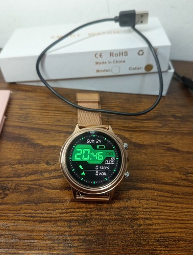Smartwatch gold fitness uhr - smartwatch, |