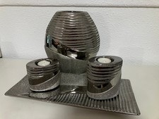 Dekoset silberne Keramik