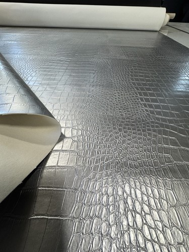 Kunstleder meterware kroko - kunstleder,