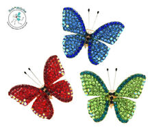 Brosche Schmetterling Sommer Frühling Retro Amulett Glücksbringer Geschenkidee