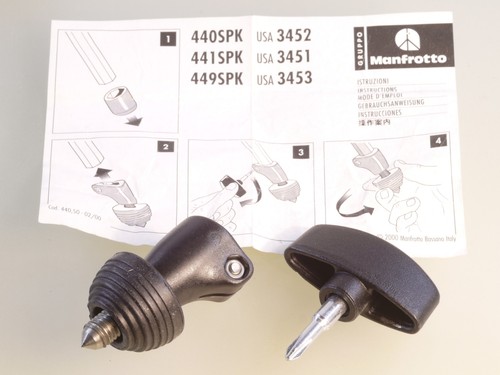 Manfrotto spike fuss 449sp2 - manfrotto, spike-fuss