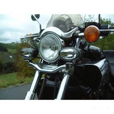 Lampenhalter chrom Fehling für Yamaha XV 1100 SP Virago Speichenrad 1994-1999