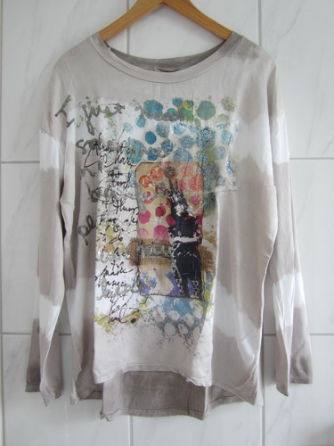 Ausgefallenes langarm shirt - ausgefallenes,