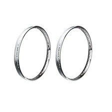 2x Chrom Felge 1,2x19 23x2