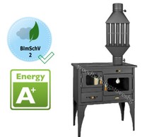 Küchenofen Holzherd Ofen Herd Vielstoff Prity 1P34L 10,1kw EEK- A /Wärmetauscher