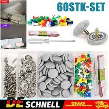 60Stk. Für Reparatur Dachhimmel Befestigung Auto Dach Schnalle Schnappnieten