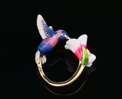 Vergoldeter ring mit blauem - ring,