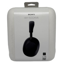 Sony WH-1000XM6 Over-Ear Kopfhörer Noise Cancelling Schwarz  Flagship