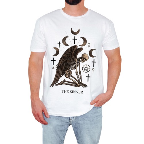 Gothic skelett engel herren - gothic,
