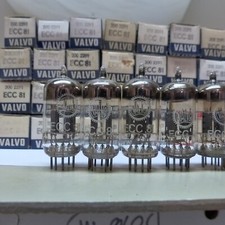 1x ECC81 Valvo 12AT7  Tubes