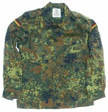 BW Feldbluse flecktarn Bundeswehr Bluse Deutschland Flagge Jacke Tasche Camo